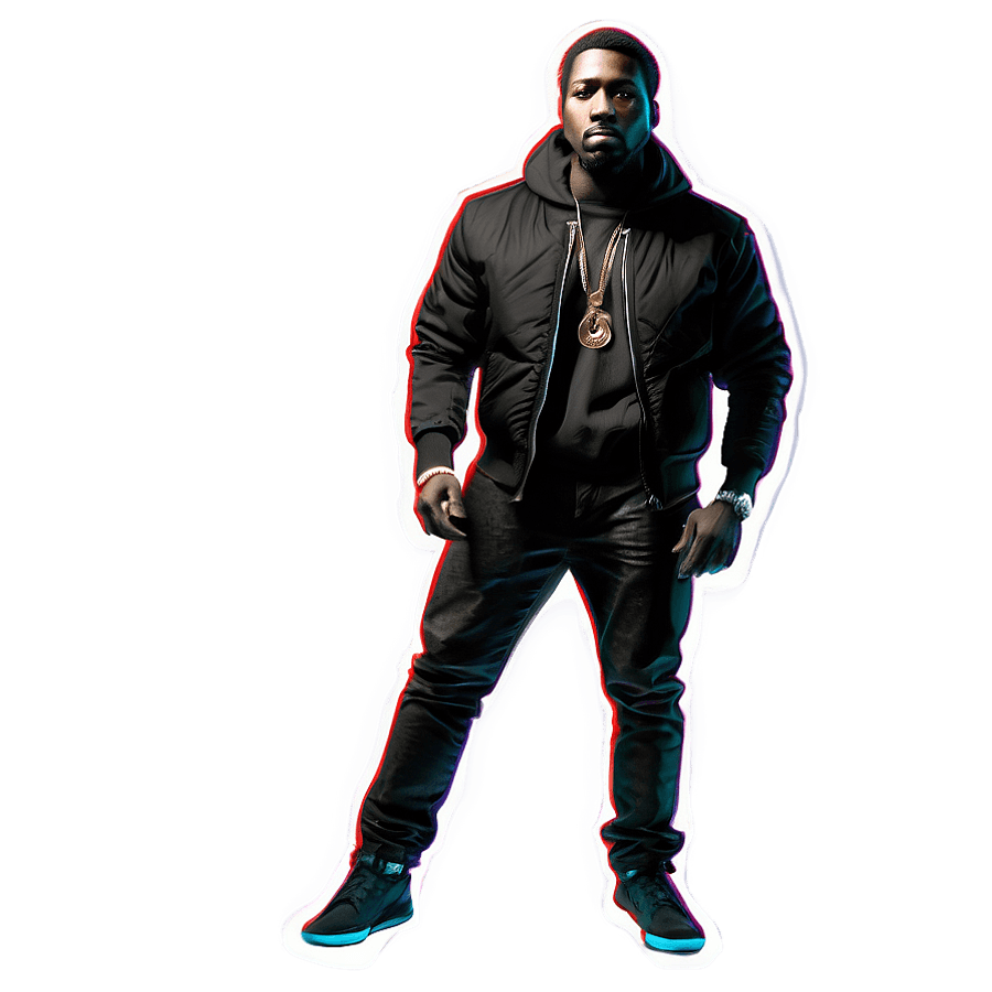 Meek Mill Silhouette PNG vui