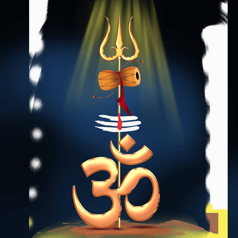 Om Deity Trident