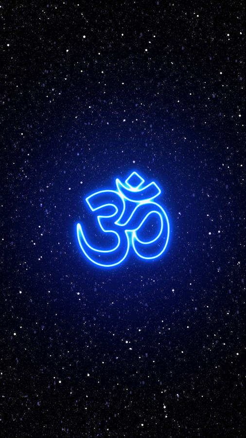 OM Symbol in Blue popular