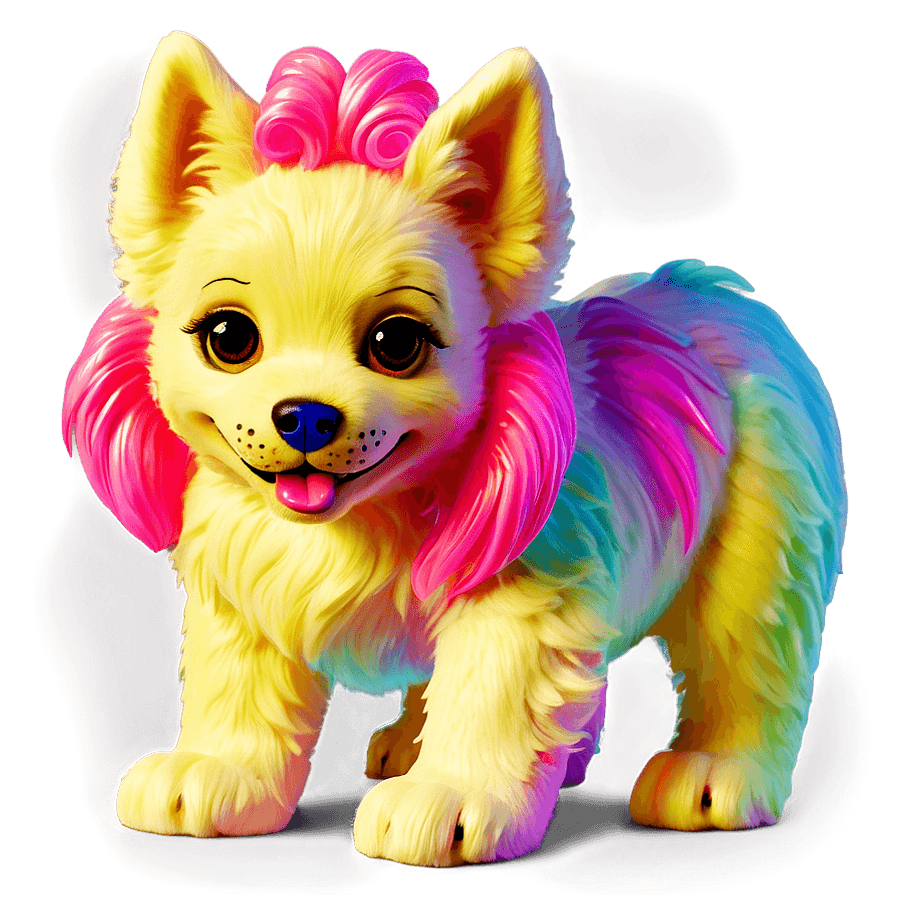 Lisa Frank Puppy PNG qyt