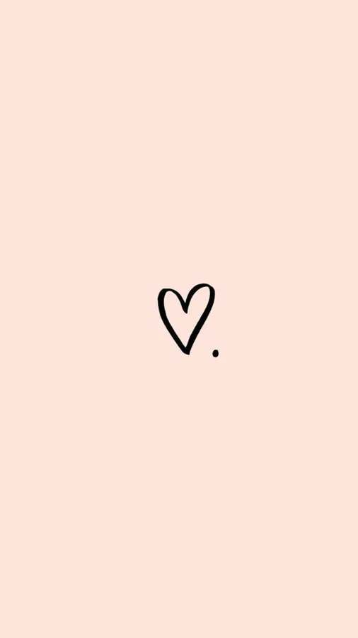 Love aesthetic dot wallpaper