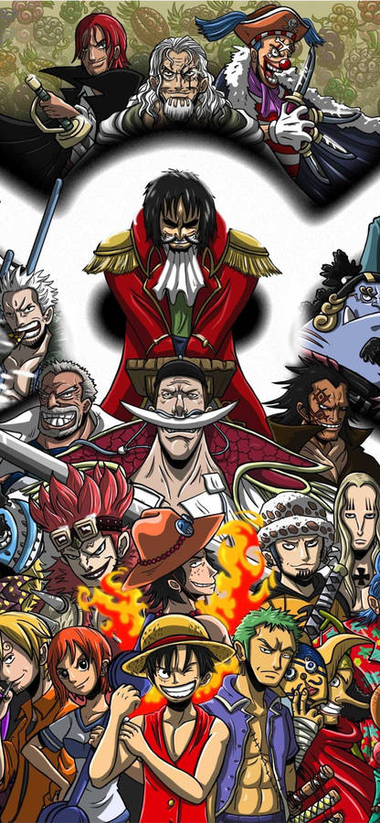 Download One Piece Key Art Iphone Wallpaper | Wallpapers.com