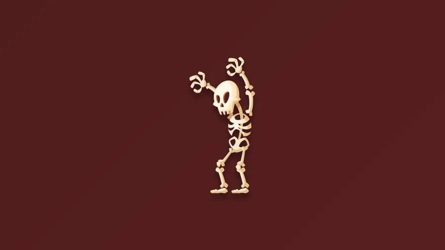 Minimalist Skeleton Desktop