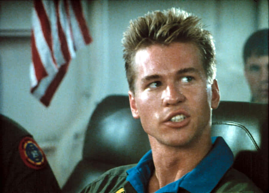 Val Kilmer Top Gun Personage Portret