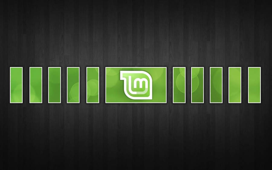 Stunning Rectangular Frames Featuring Linux Mint Logo
