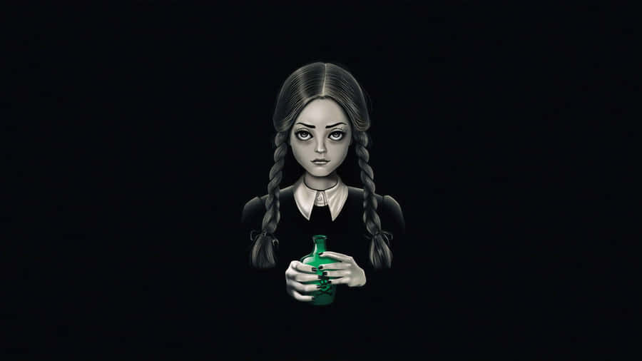 Wednesday Addams dengan Ramuan