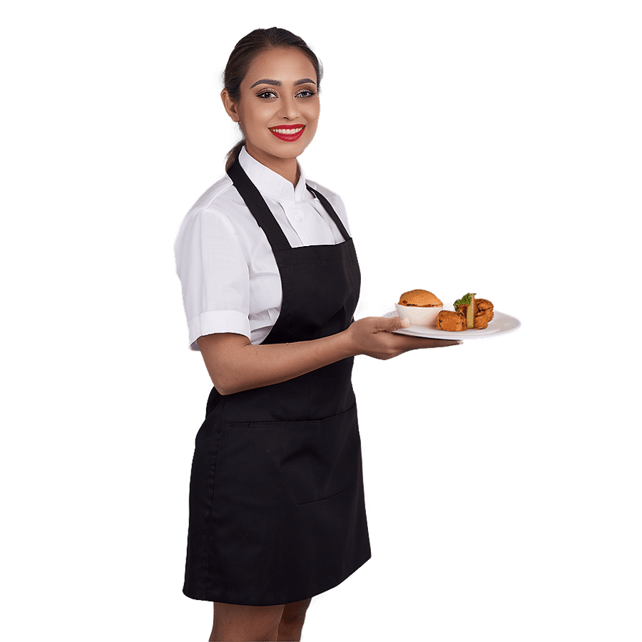 Waitress in Fine Dining PNG 06272024