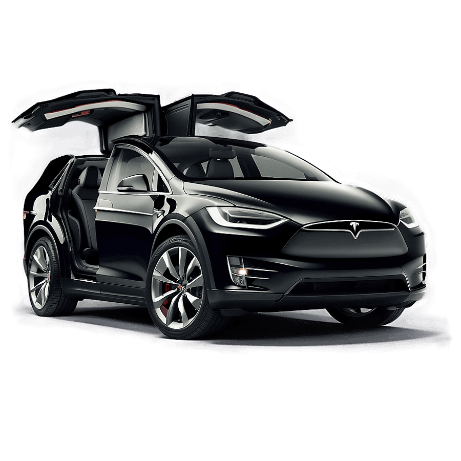 Tesla Model X Smart Summon Feature PNG 7