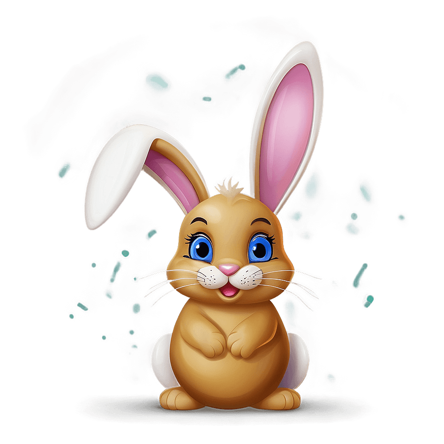 Easter Bunny Visage PNG rag