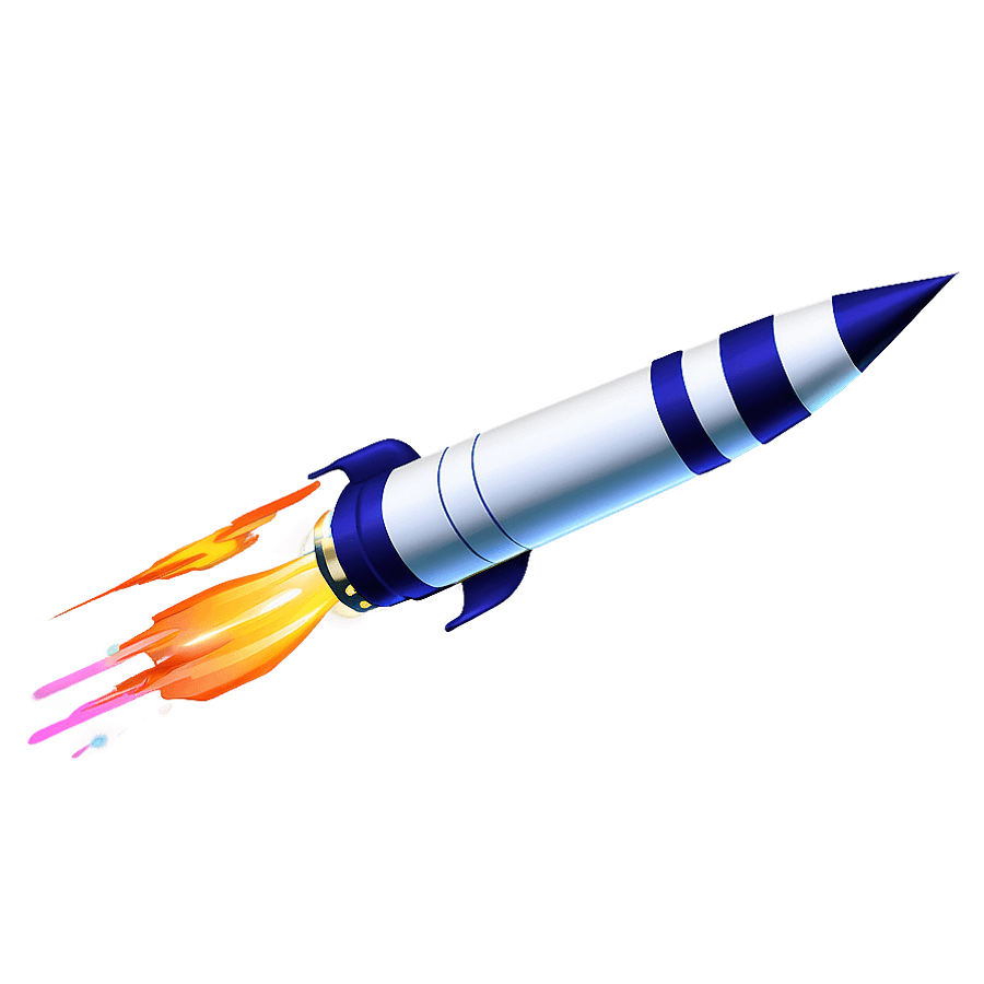 Rocket Ship in Orbit PNG uqf