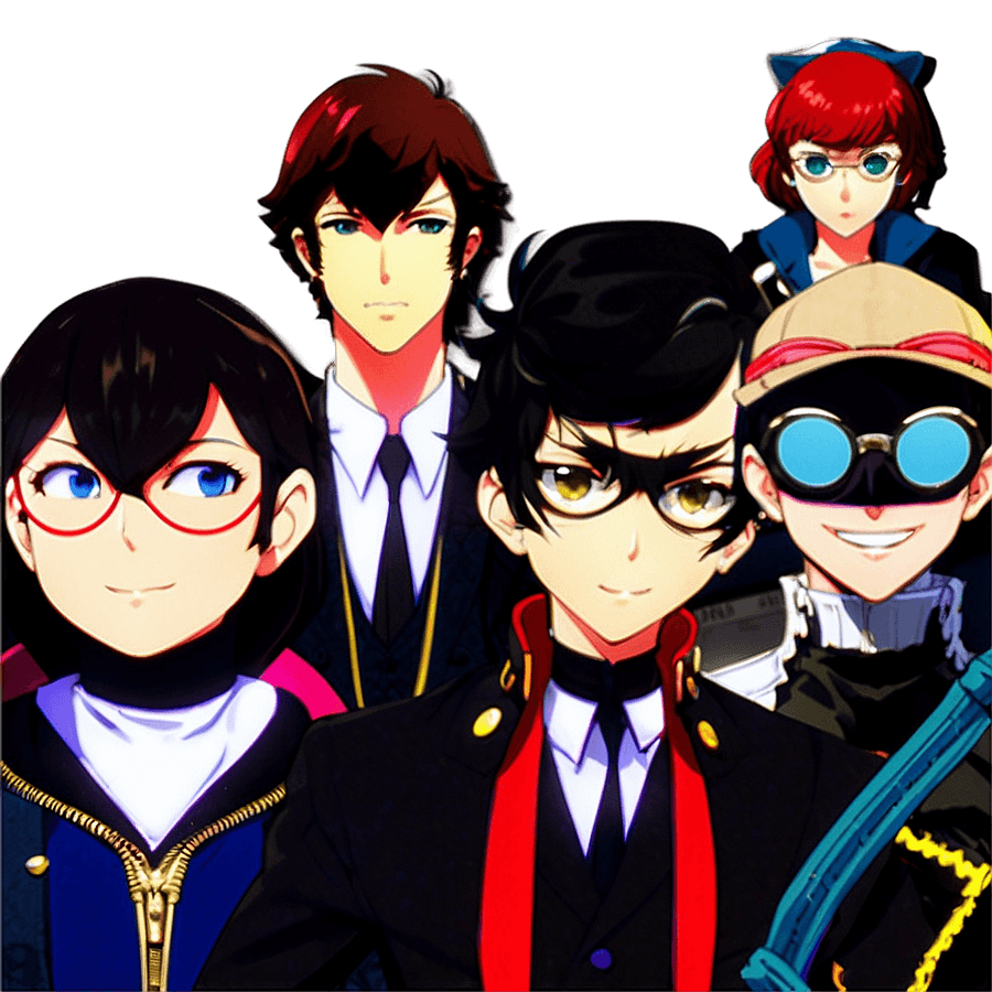 Persona 5 Royal Characters PNG 06232024