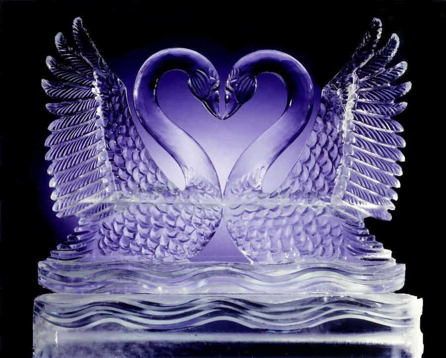 Isskulptur 1038 x 833 baggrundsbillede