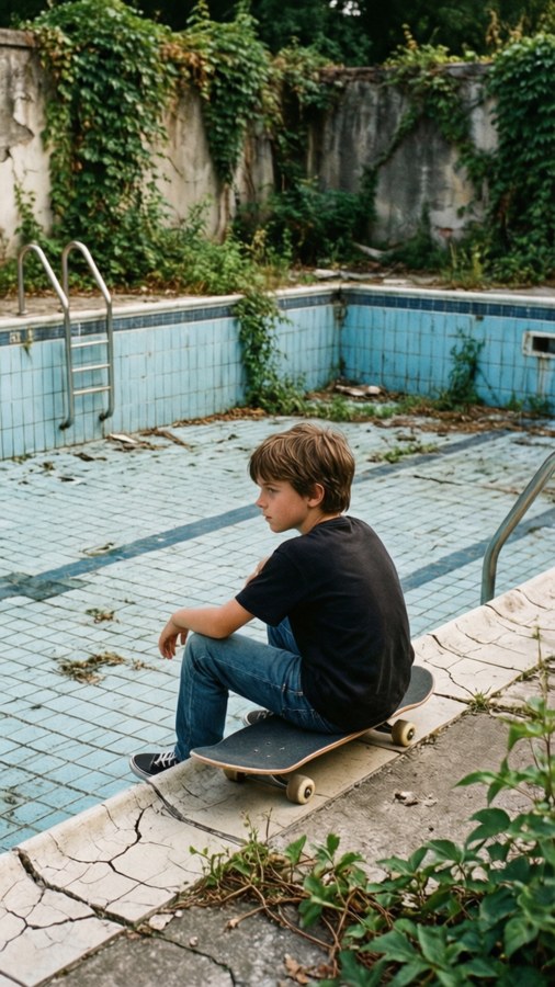 Övergiven Pool Vibes Bakgrundsbilder