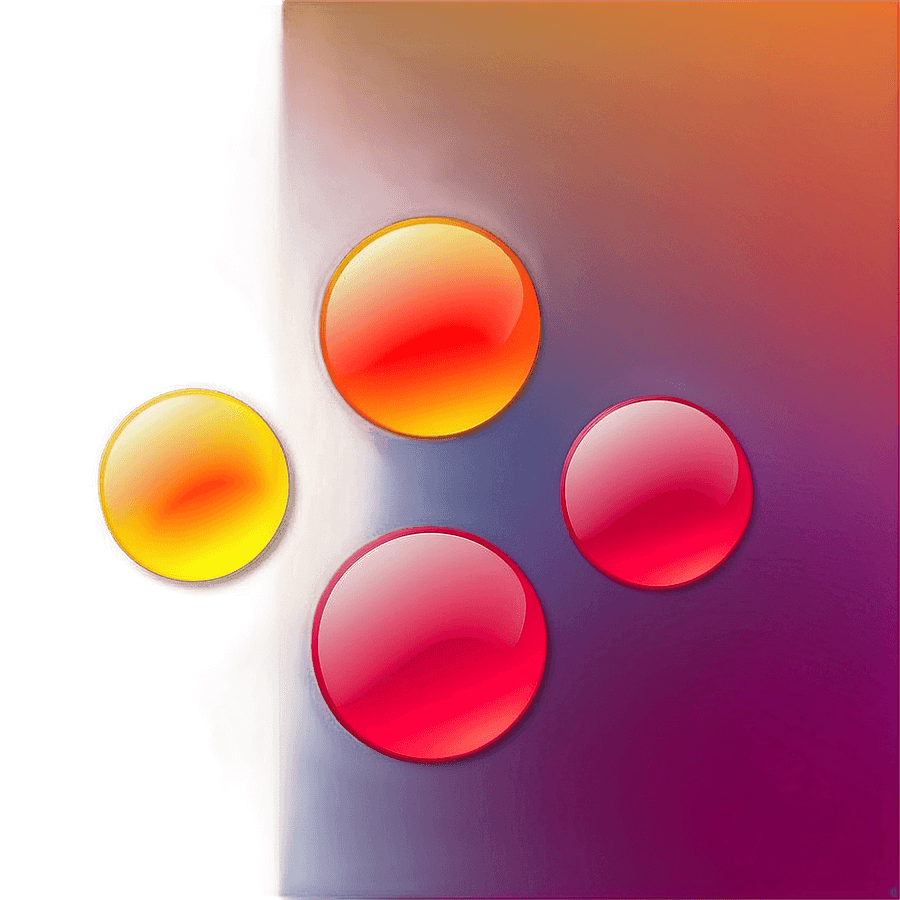 Warm Sunrise Gradient PNG alr