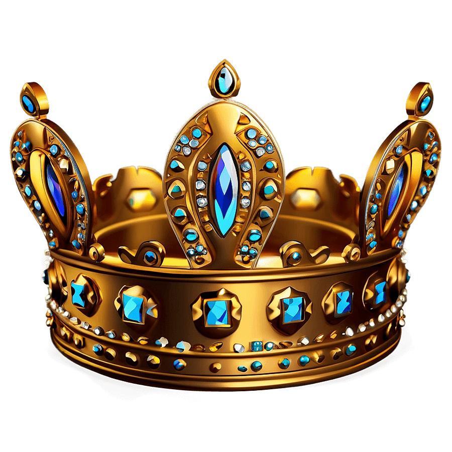 Regal Gold Crown PNG krb2