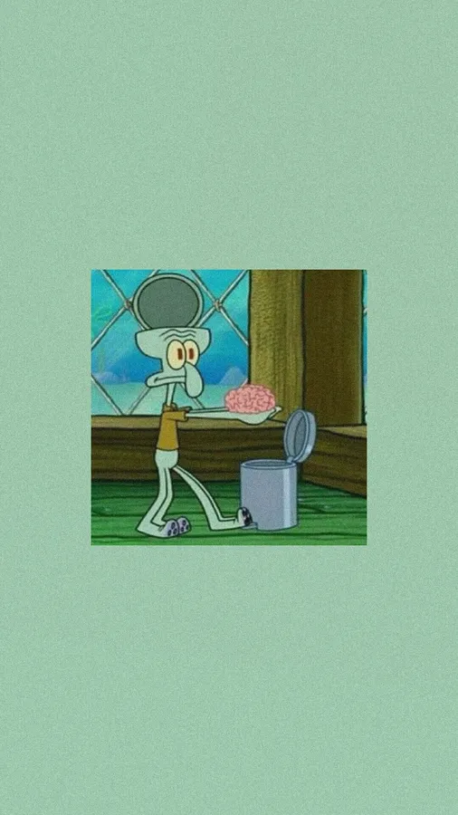 Brainless Sad Squidward