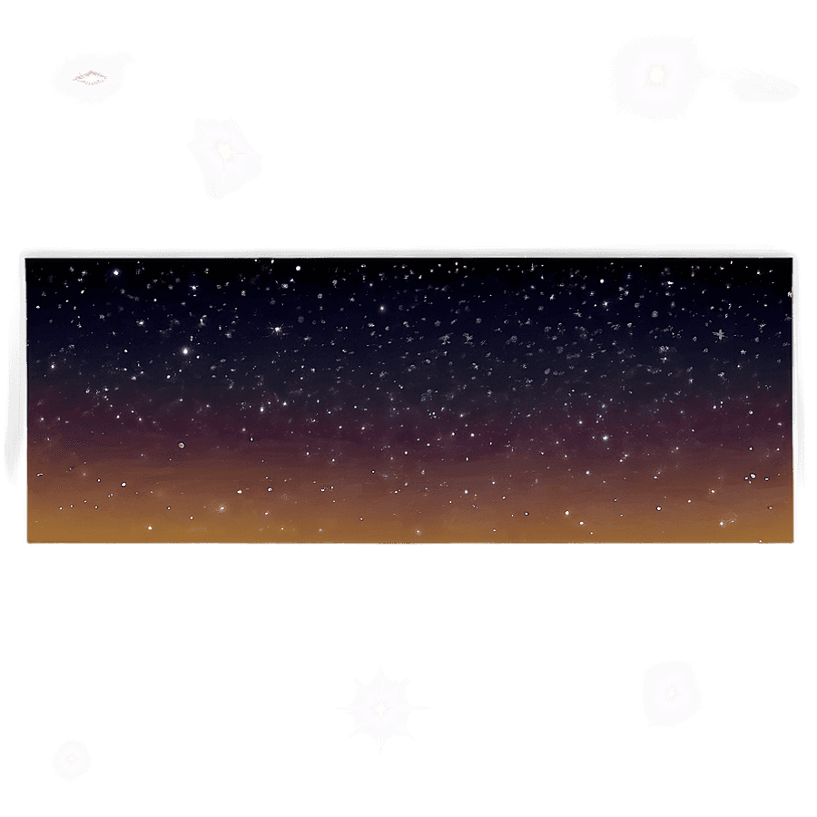 Dazzling Night Sky PNG lic71