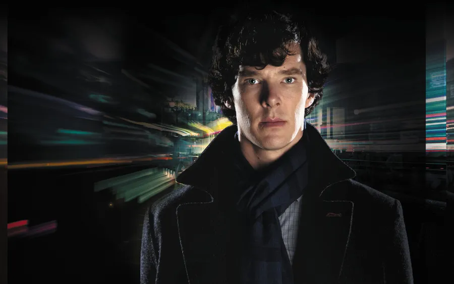 Benedict Cumberbatch with superpowers wallpaper