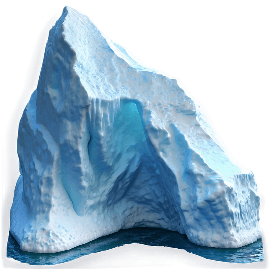 Photorealistic Iceberg PNG 05252024