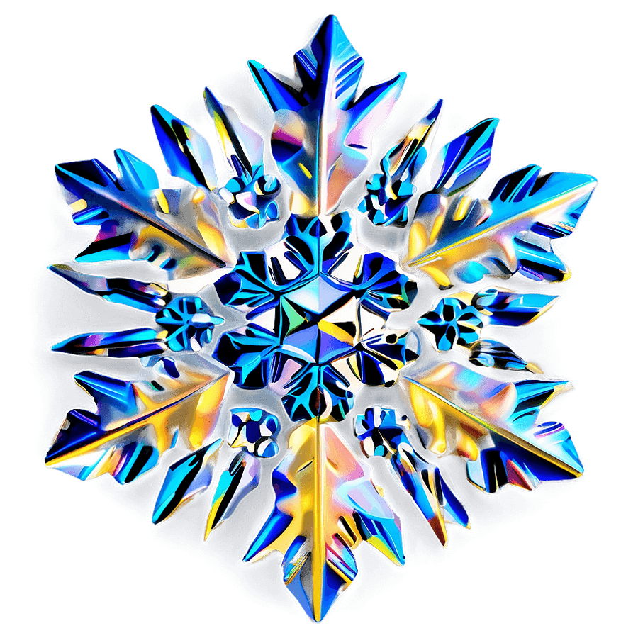 Crystal Snow Flakes PNG sfq
