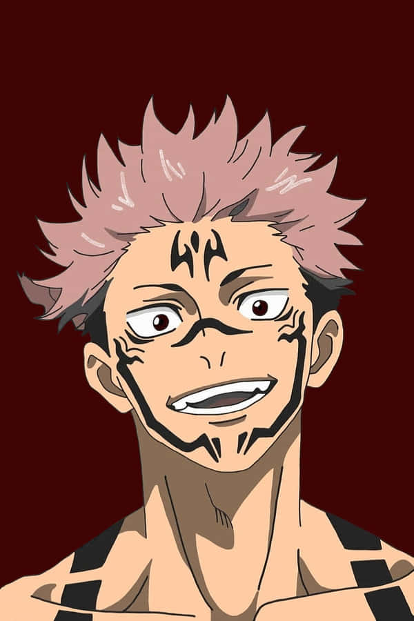 Anime Charakter böser Grin