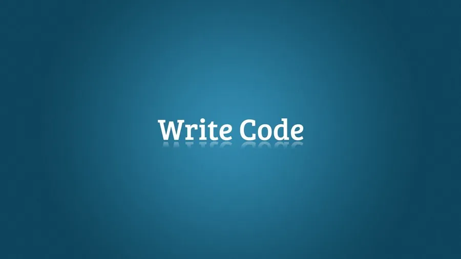 4k Programming Write Code