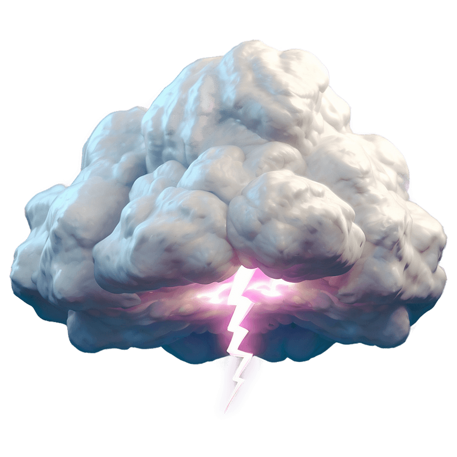 Nimbus Cloud Lightning PNG 06292024