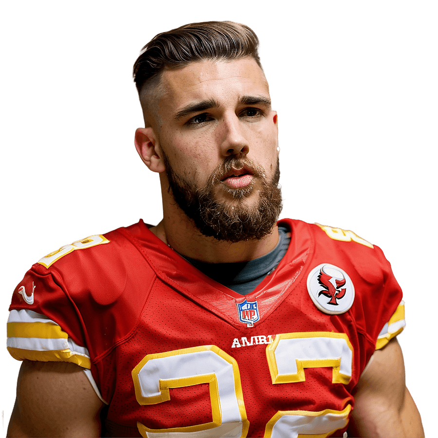 Travis Kelce Post-Game Interview PNG ycs