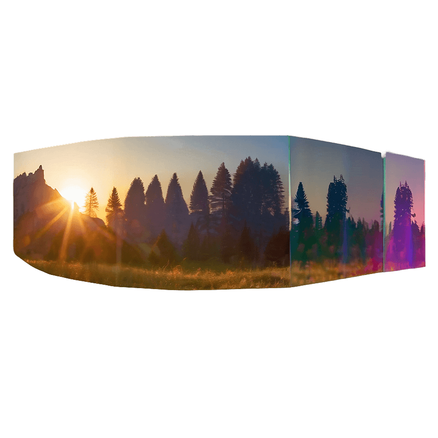 Sunset Inspired Light Leak PNG 05252024