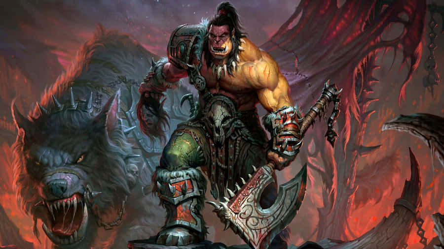 Verdenaf Warcraft-racer 1920 x 1080 baggrund
