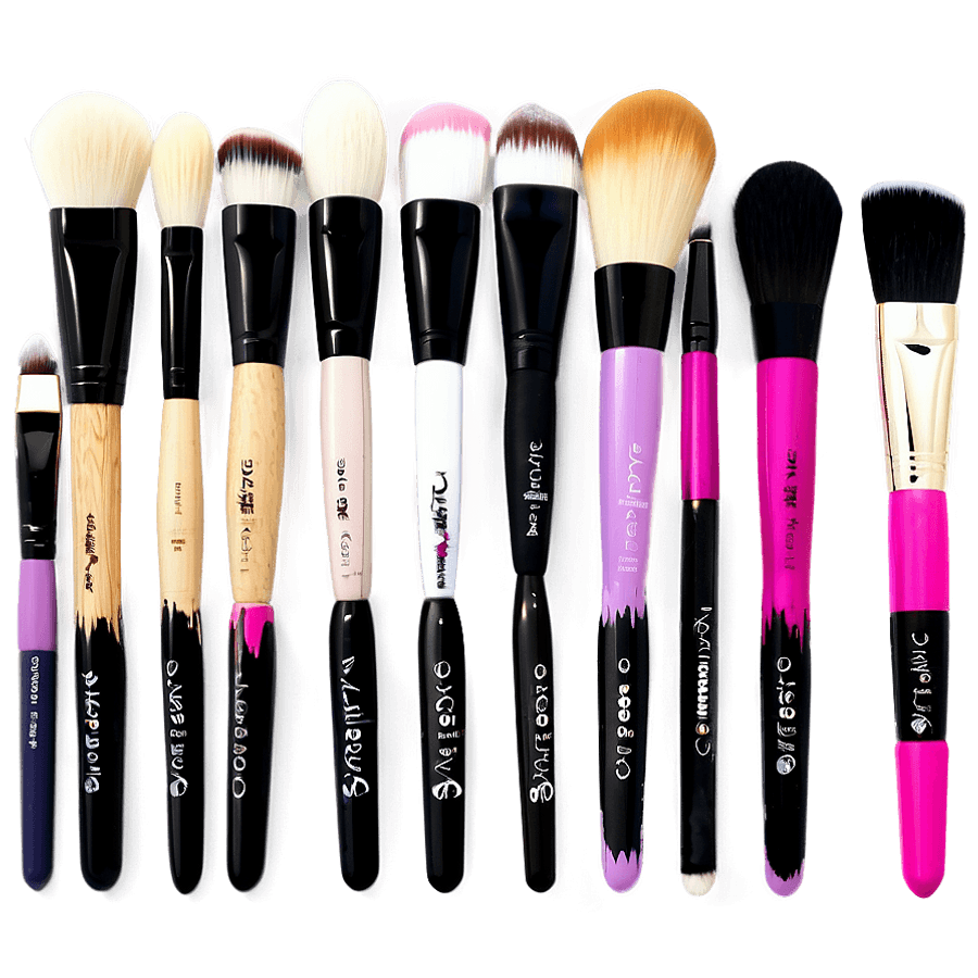 Beauty Expert Brush Collection PNG dns88