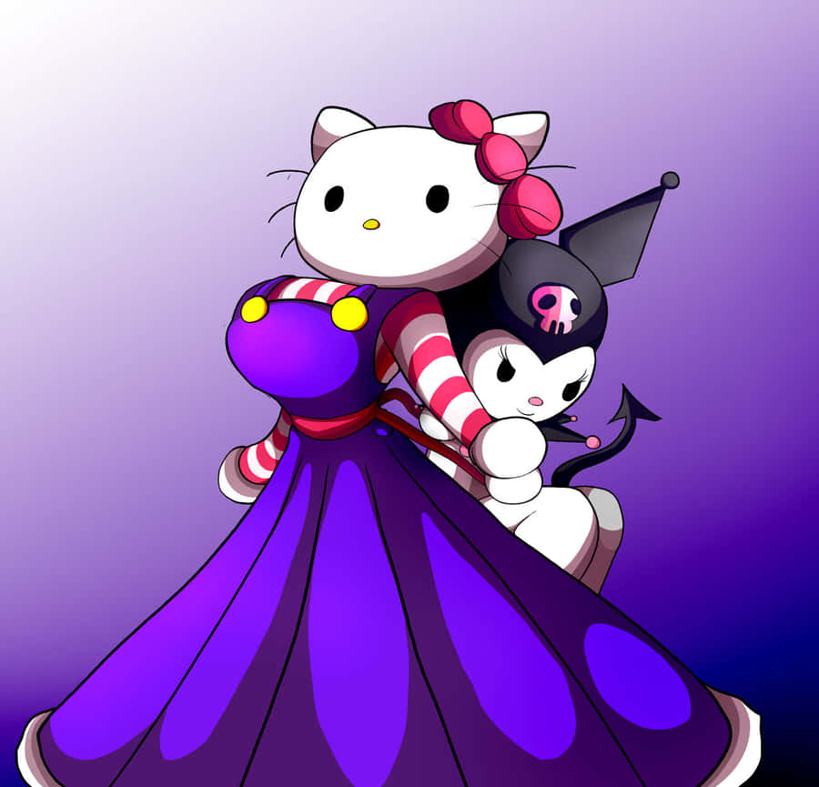 KuromiFanart 1280 x 1230 Hintergrundbild