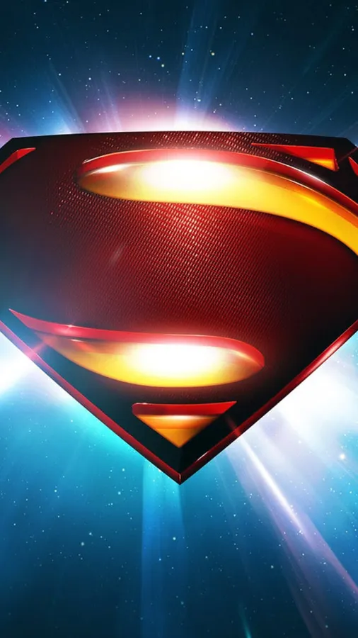 Glowing Superman Iphone