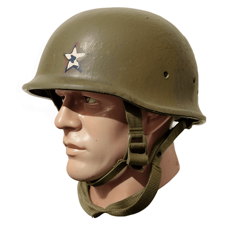 WW2 Airborne Helmet PNG mew