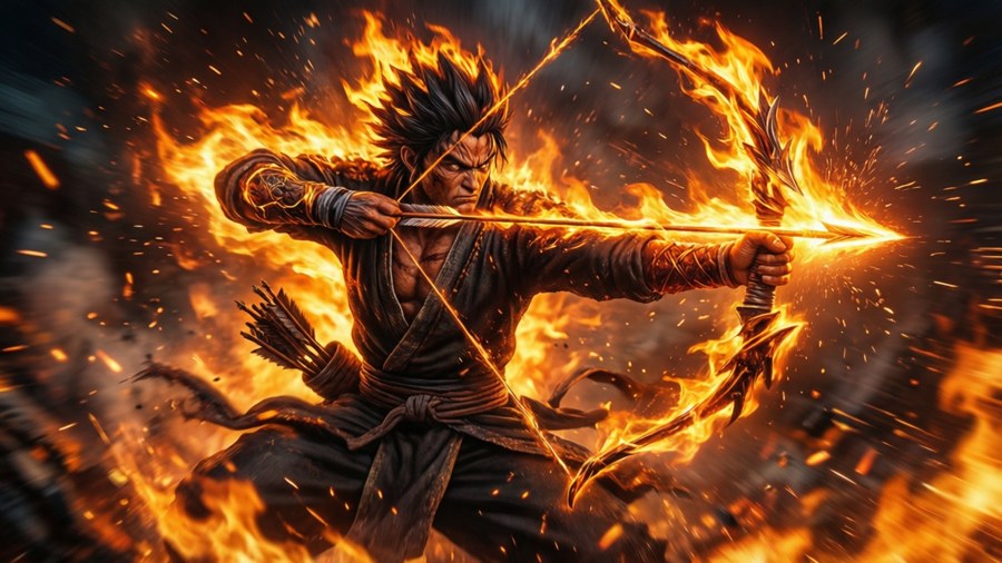 Panah Api Wallpaper