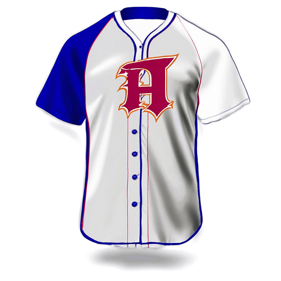 Baseball Jersey Design PNG rls2