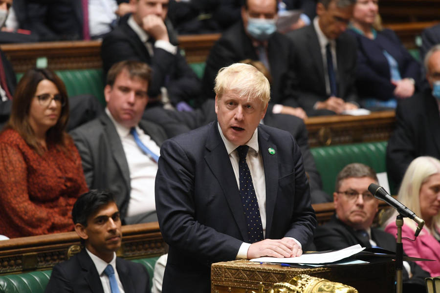 Download Passionate Boris Johnson Wallpaper 