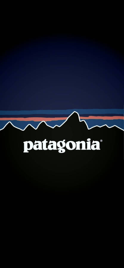 Download Patagonia Black And Blue Logo Wallpaper | Wallpapers.com