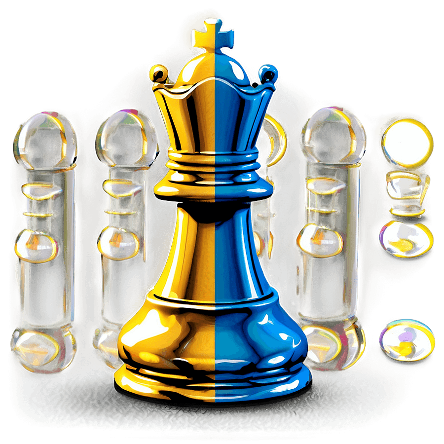 Transparent Chess Piece PNG 05252024
