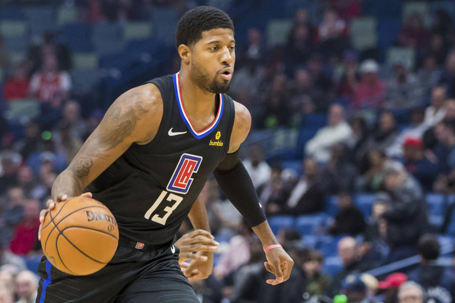 paul george black jersey