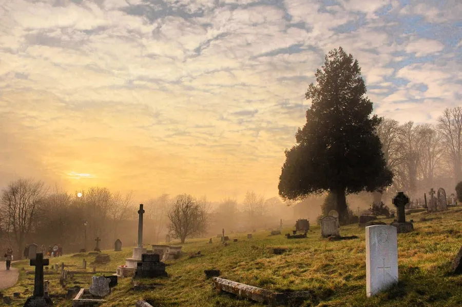 Graveyard Background