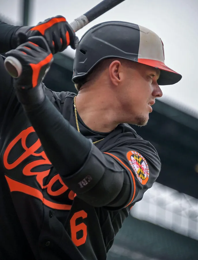 Baseball Player Pre Swing Focus