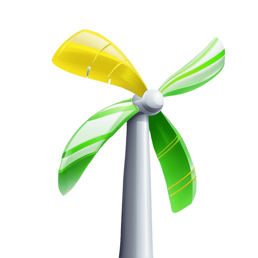 Renewable Energy Wind Turbine PNG 05252024