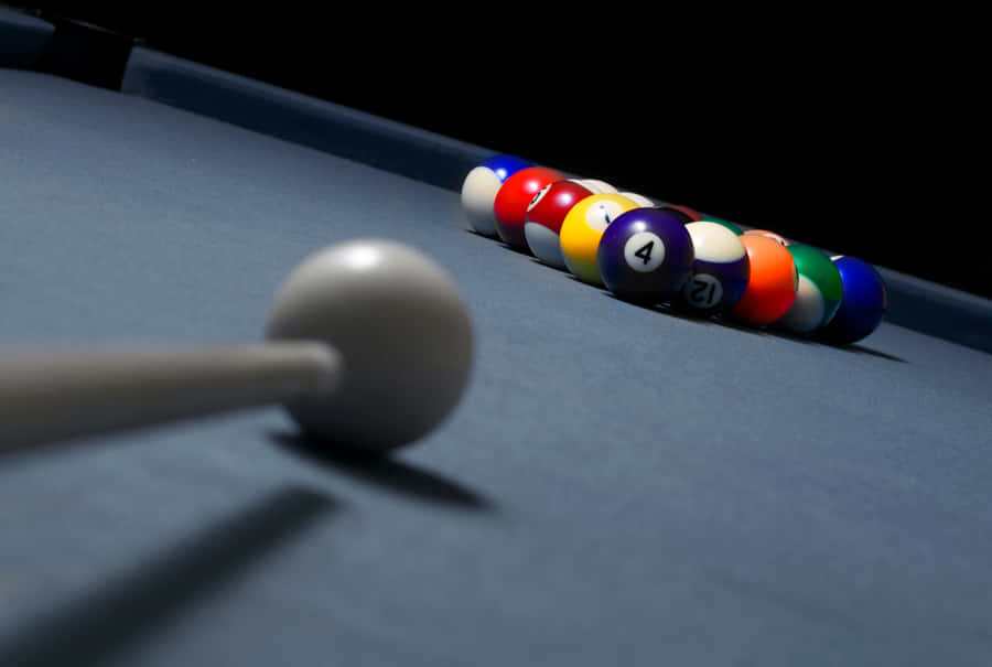 Cue Ball Pool Billiard Table (Biljardbollstappsbord in Swedish) would make a great computer wallpaper for any billiards enthusiast. The image of a well-maintained pool table with a perfectly placed cue ball waiting to be shot would certainly impress anyone who loves the sport. It's a great way to show off your passion for the game while showcasing a visually striking and unique background on your computer. So why not download it today and enjoy a little bit of the pool and billiard action on your screen?
