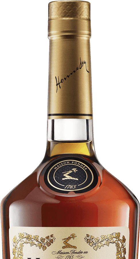 Hennessy Cognac Bottle Portrait