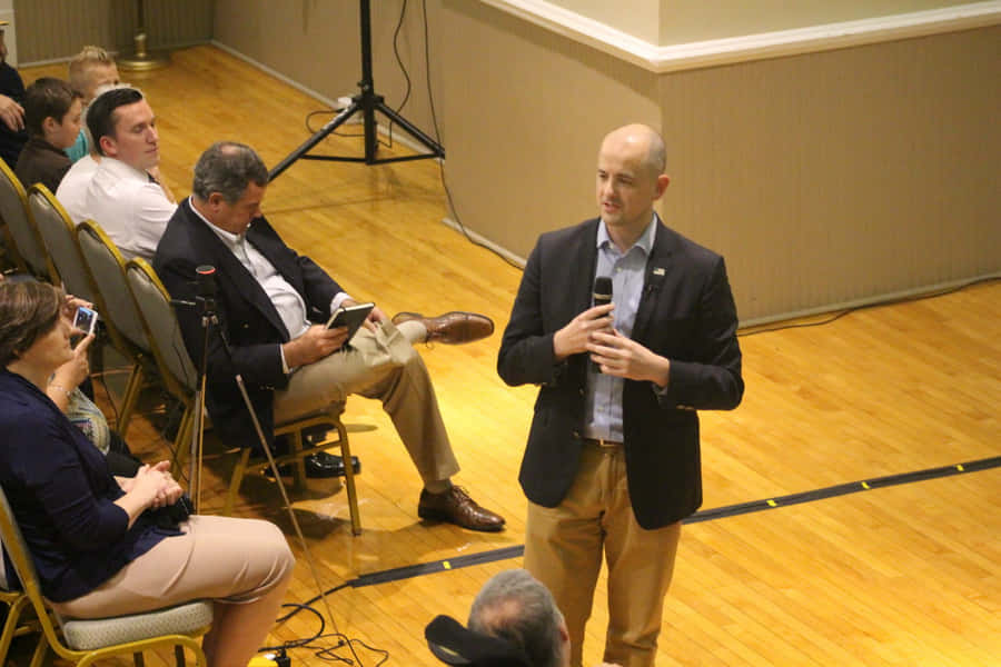 Evan Mc Mullin Spreek Evenement