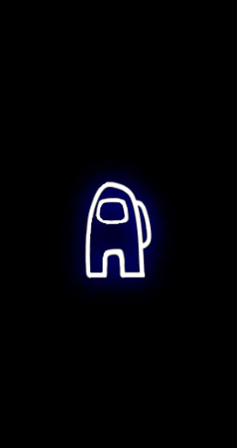 NeonAutokon icon auf schwarzem Hintergrund