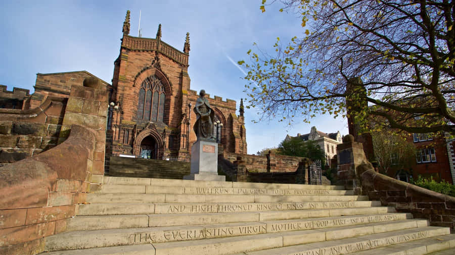 Wolverhampton St. Peters Kirche Außenansicht