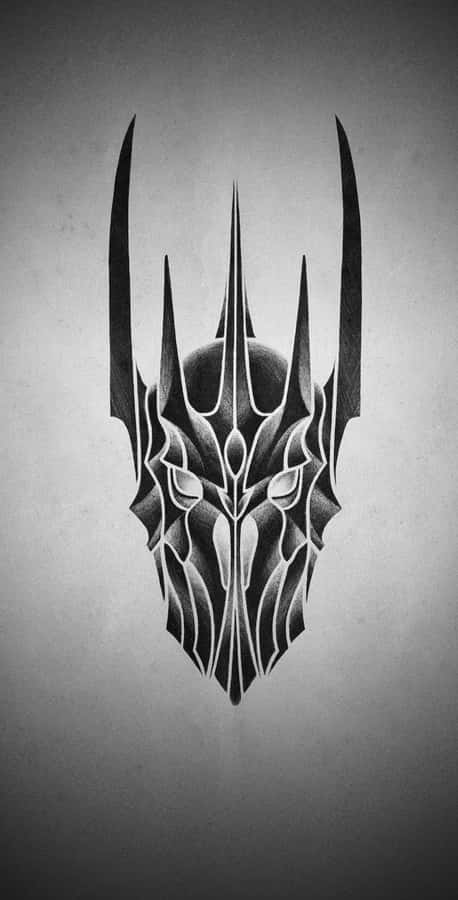 Sauron hjälm konstnärlig tolkning