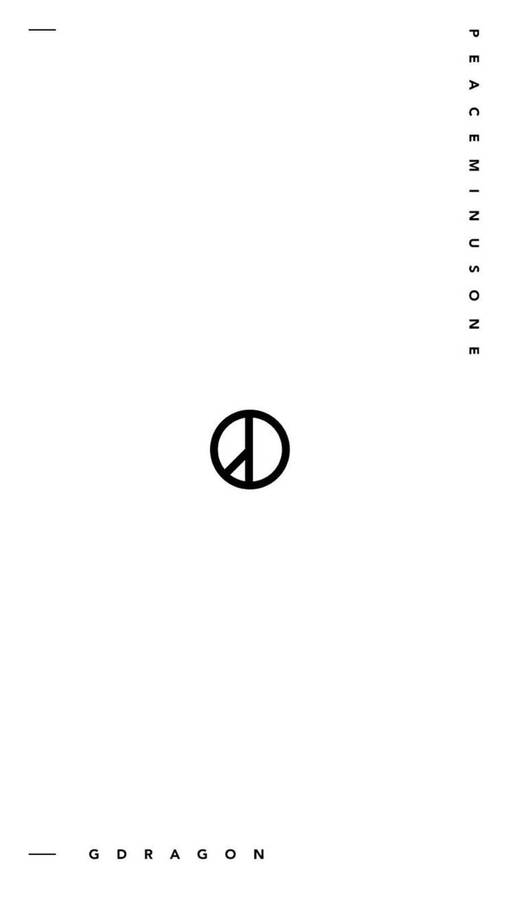 Download Peaceminusone Brand Logo Wallpaper Wallpapers Com